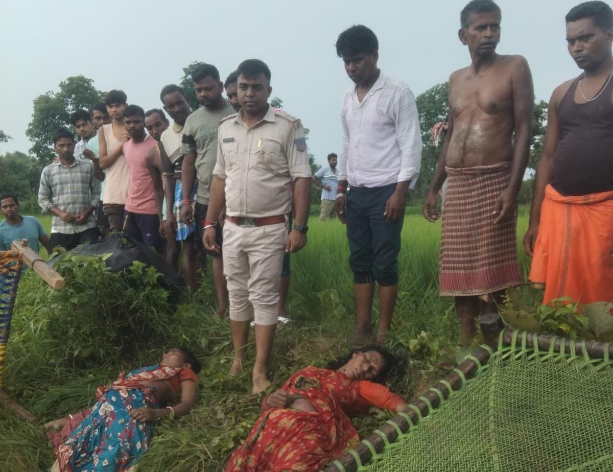 कुकड़ू में वज्रपात से दो महिलाओं की मौत