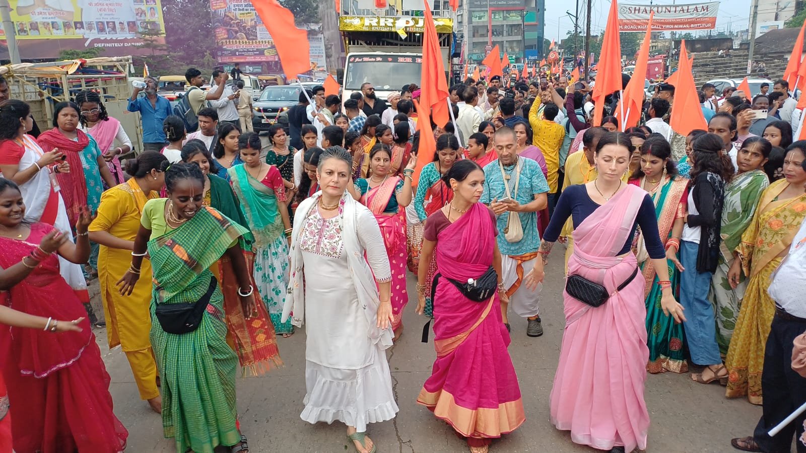 आदित्यपुर में श्रीकृष्ण-रुक्मणी विवाह एवं राधा अष्टमी पर भव्य रथयात्रा