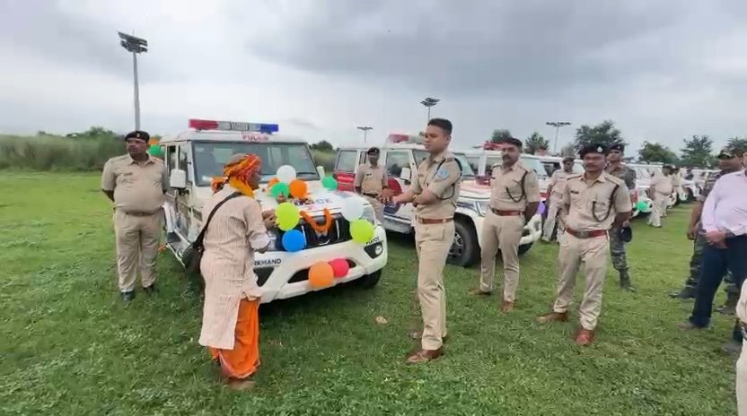 सरायकेला पुलिस, पेट्रोलिंग वाहन