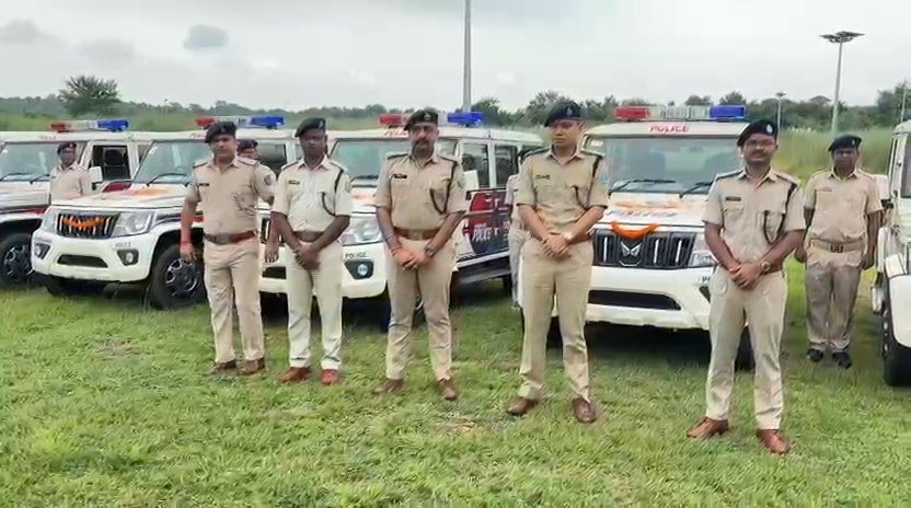 सरायकेला पुलिस, पेट्रोलिंग वाहन