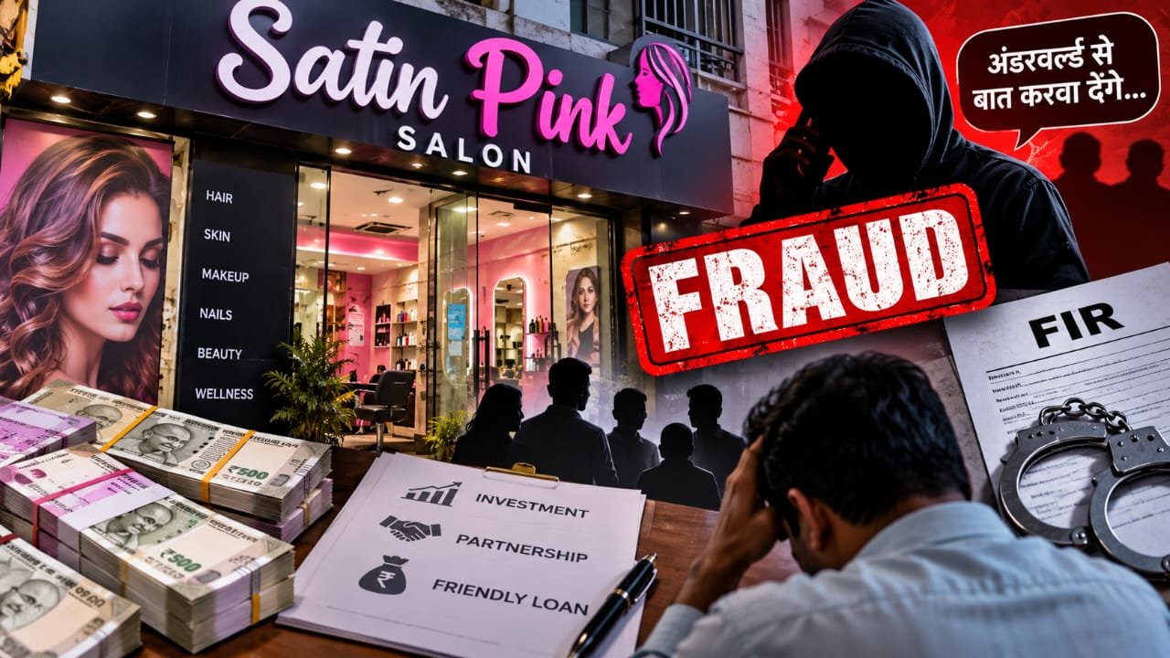 सोनारी के साटिन पिंक सैलून से जुड़ी कथित करोड़ों की ठगी मामले की सांकेतिक तस्वीर