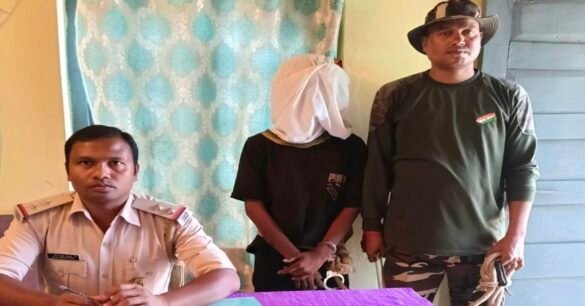किरीबुरू पुलिस ने पुलिस कस्टडी से फरार आरोपी आफताब खान को गिरफ्तार किया
