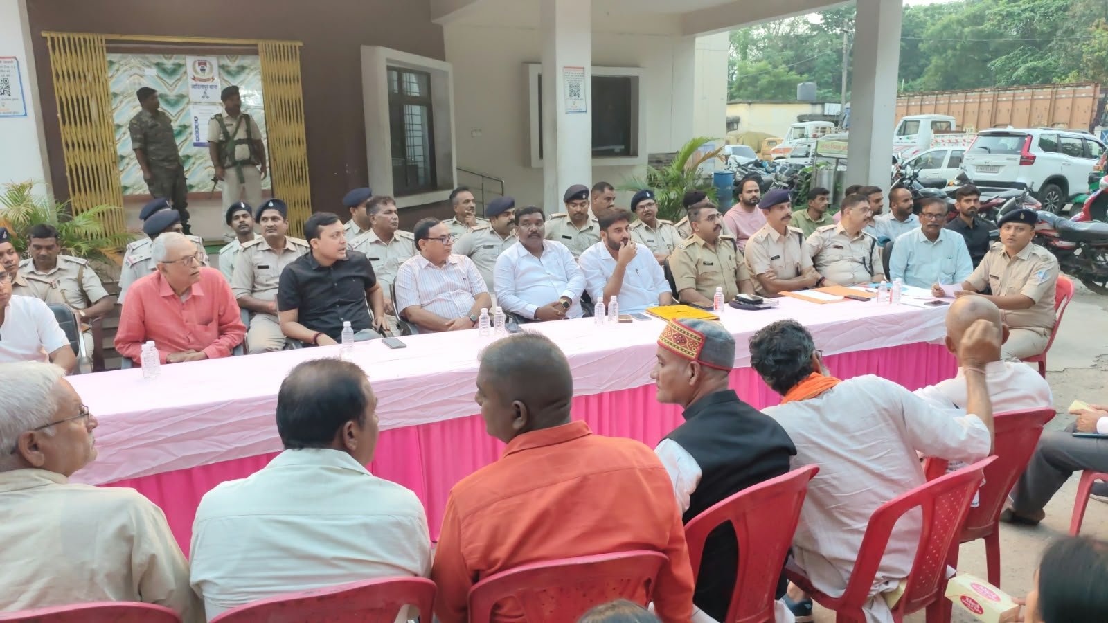 दशहरा शांति समिति की बैठक