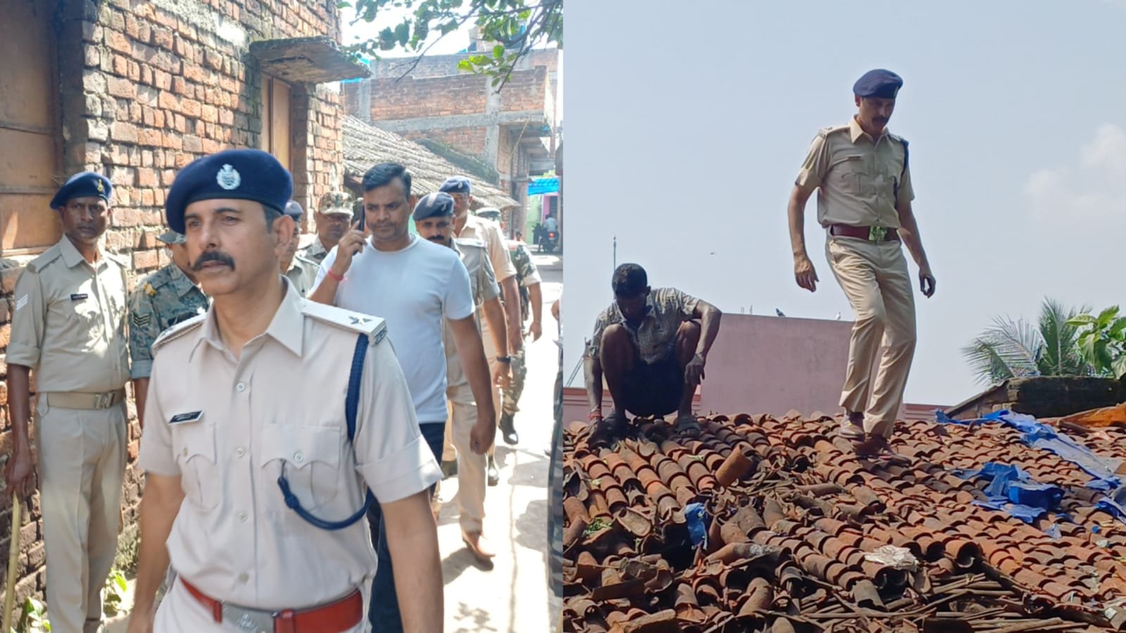 कुख्यात कदीम खान के ठिकानों पर दबिश